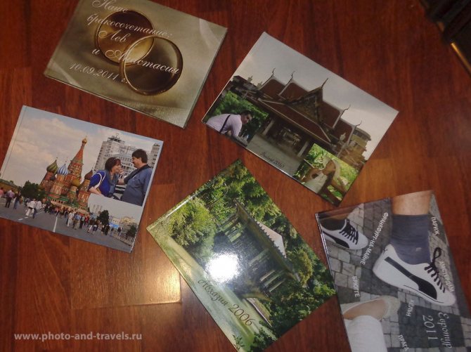 1. Те, кого увлекла идея создания фотокниги своими руками, не могут остановиться на одном экземпляре – заказывают печать фотоальбома со свадебными фотографиями, из отпуска.