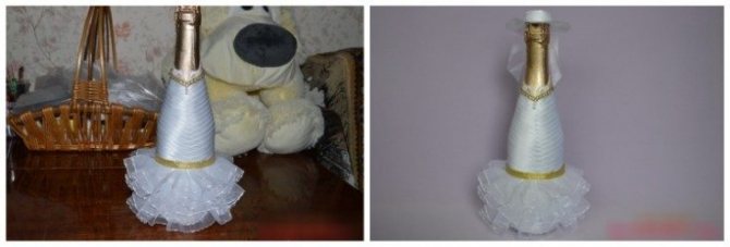 ( 106 фото) Декор свадебных бутылок своими руками