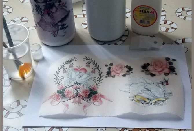 ( 106 фото) Декор свадебных бутылок своими руками