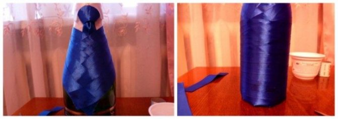 ( 106 фото) Декор свадебных бутылок своими руками