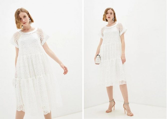 35 платьев для росписи в ЗАГСе без торжества 13