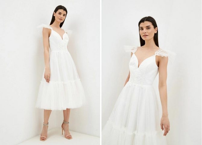 35 платьев для росписи в ЗАГСе без торжества 16