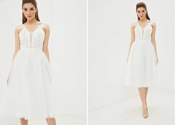 35 платьев для росписи в ЗАГСе без торжества 19