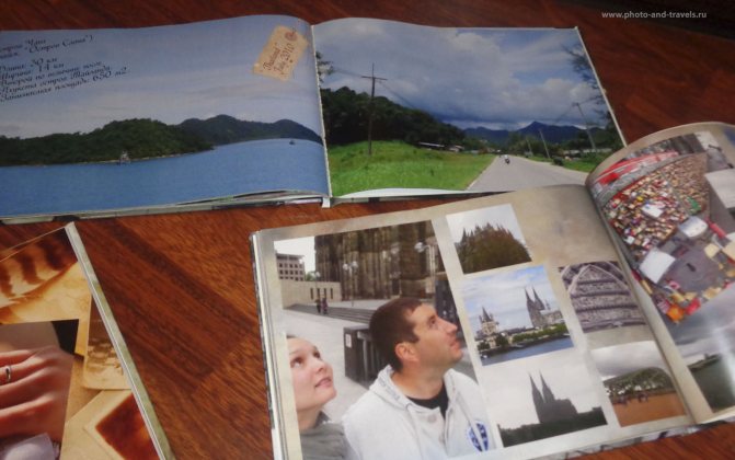 6. Программы для дизайна фотокниг позволяют вставлять надписи, клип-арт, виньетки, свой фон, рамочки и другие украшения