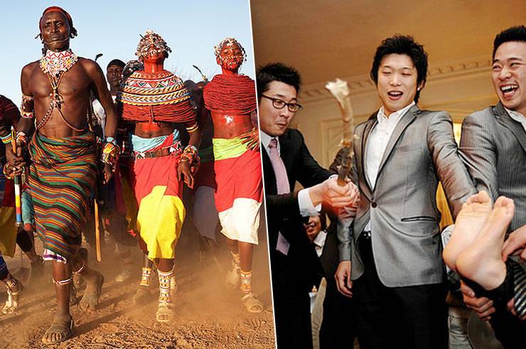 7 диковатых традиций первой брачной ночи в странах третьего мира