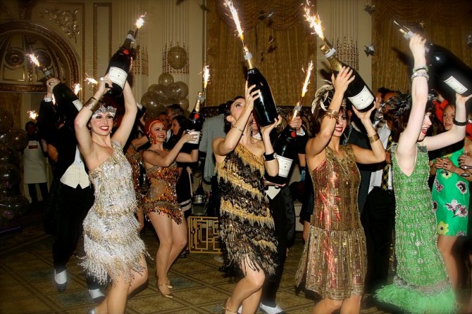 Активная программа на вечеринку в стиле Гэтсби