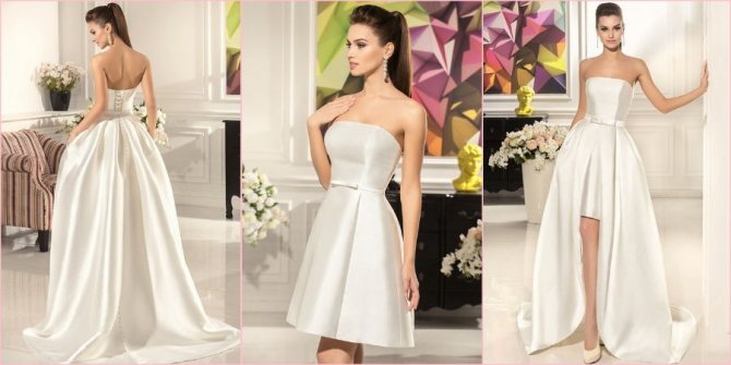 Асимметричный подол бывает разным