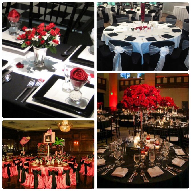 Атрибутика этой свадьбы должна подчеркнуть азартный настрой «хозяев» праздника, их страсть и палкую любовь.