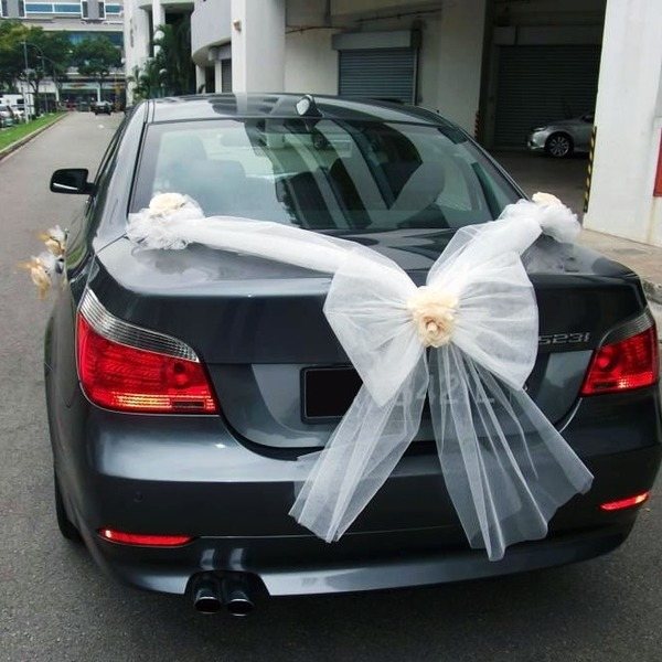 авто на свадьбу с бантом на капоте своими руками