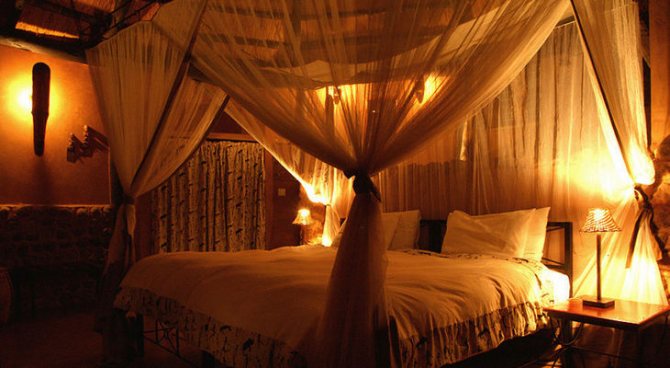 Балдахин над кроватью