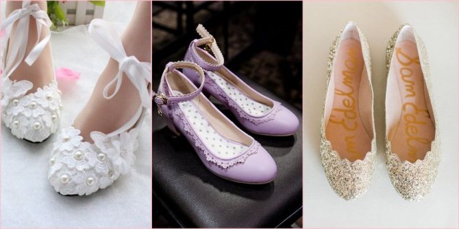 Балетки впишутся идеально на любое праздничное торжество