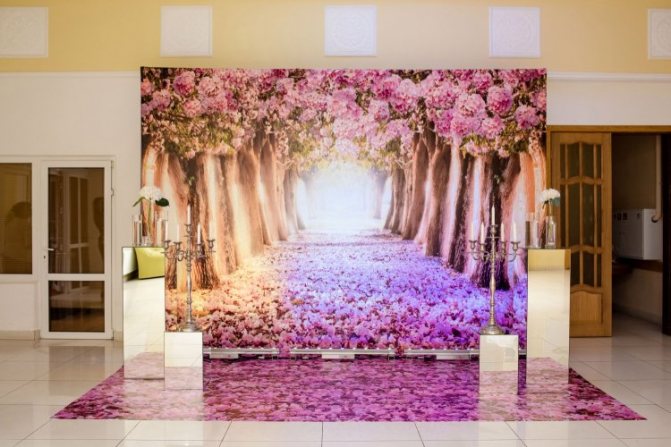 Баннер на свадьбу