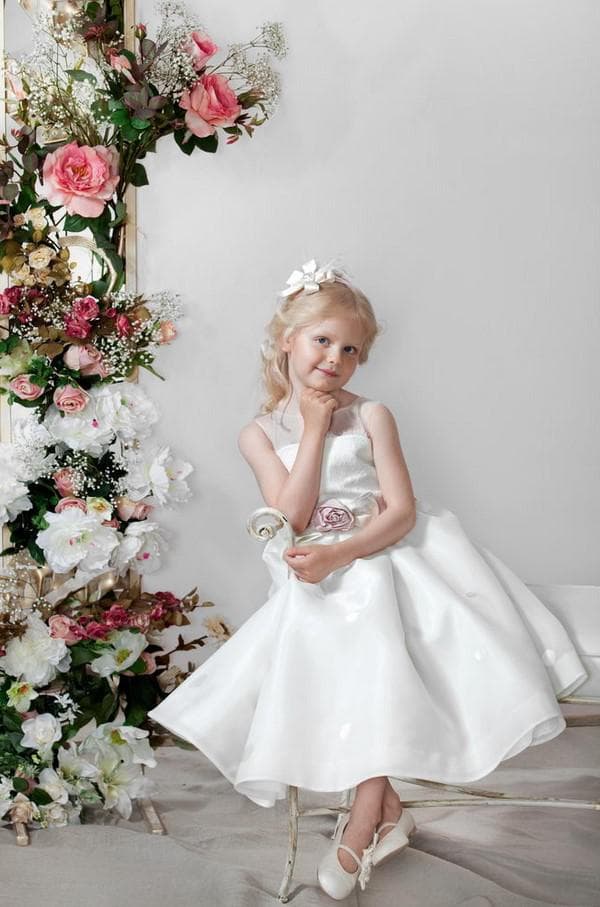 Белое платье для девочки 11 лет на свадьбу