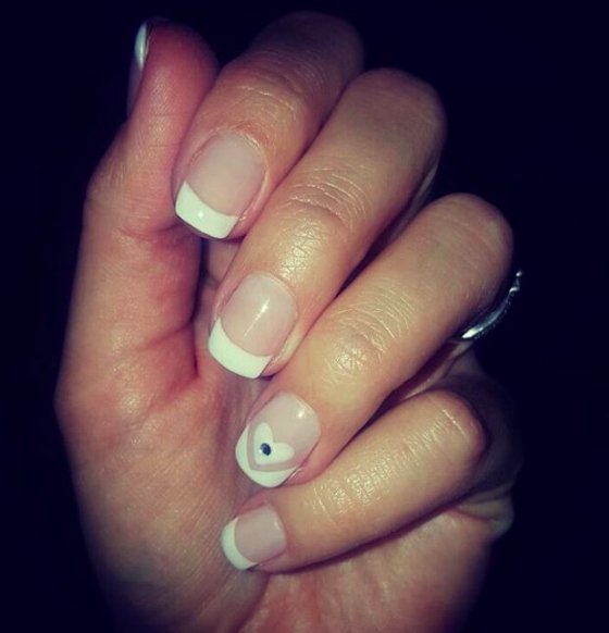 Белый френч фото №20