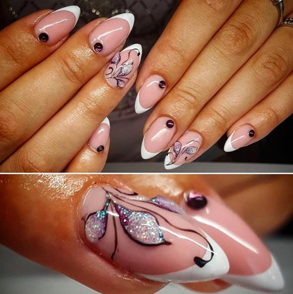 Белый френч фото №24