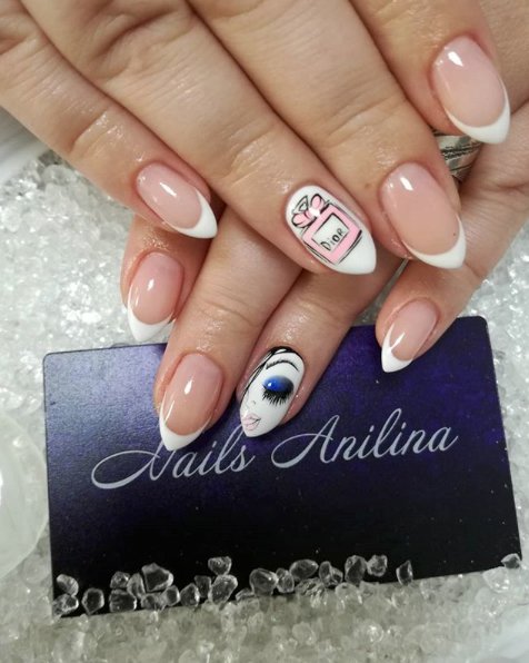 Белый френч фото №54