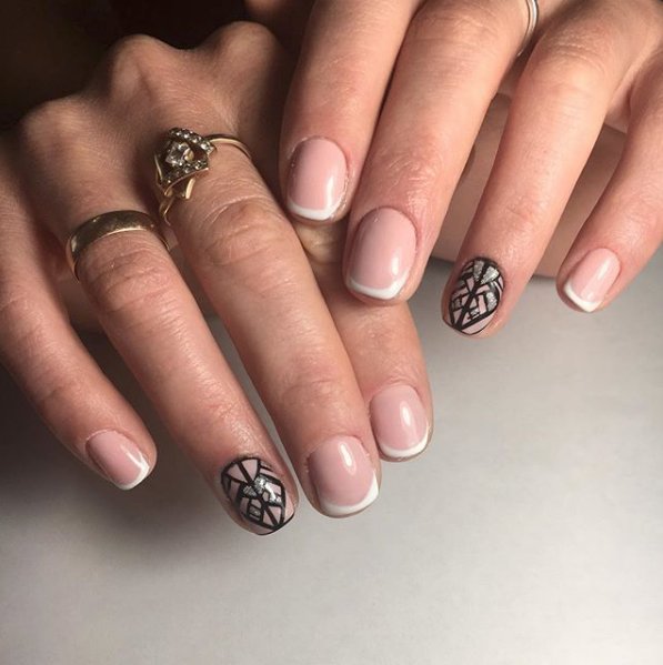 Белый френч фото №64