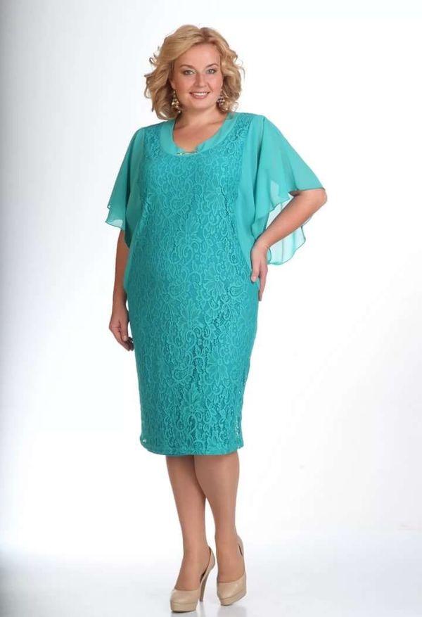 бирюзовое платье