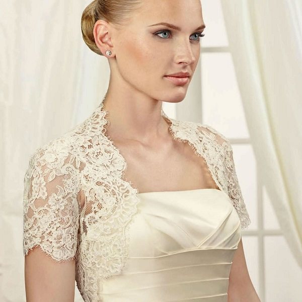 болеро к платью на свадьбу