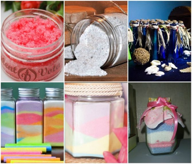 Бонбоньерки с морской солью