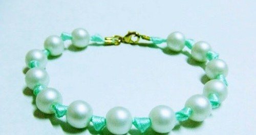 Браслет из ленточек своими руками: схемы с фото и видео