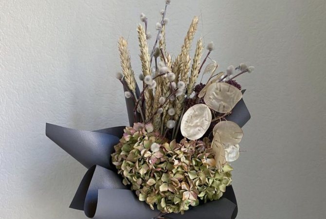 Букет из гортензии фото, виды, дизайн