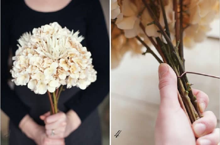 букет из гвоздик без листьев