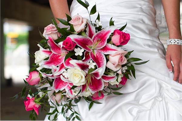 букет из лилий