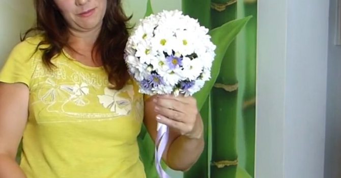 Букет из ромашек