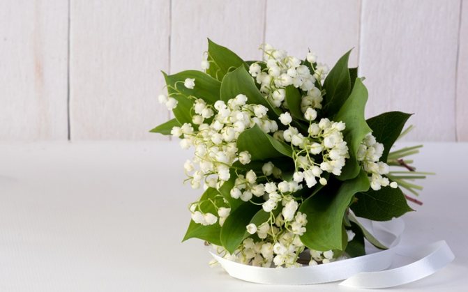 Букет ландышей