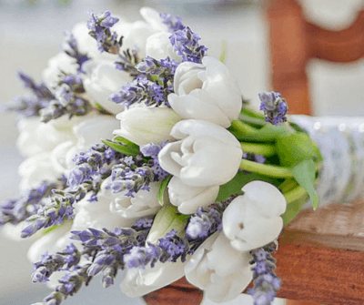 букет невесты в белом стиле