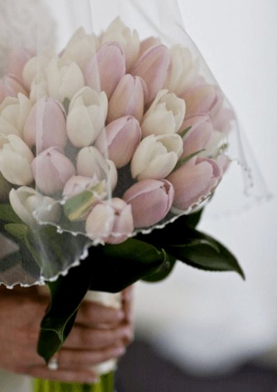 букет невесты в розовом цвете