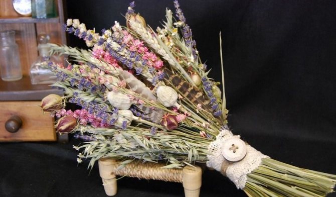 Букет невесты в стиле прованс