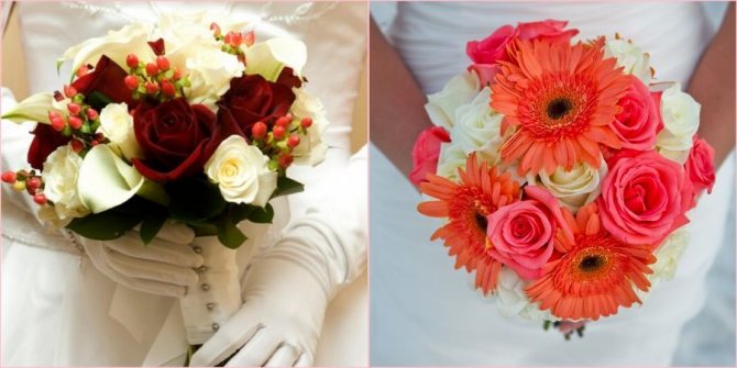 Букетики из гербер красивые и популярные