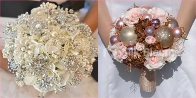 Букеты-броши и из игрушек