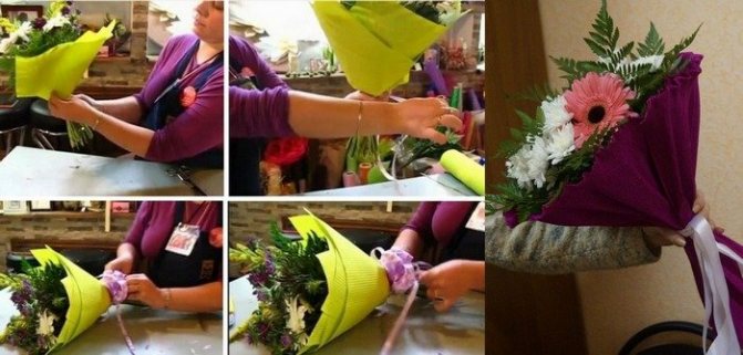 Букеты своими руками