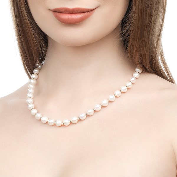 бусы из жемчуга