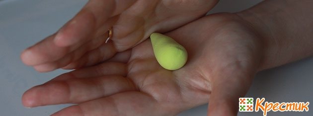 Бутоньерка из полимерной глины своими руками 4