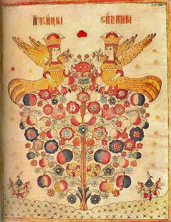 Церковная вышивка. сирин