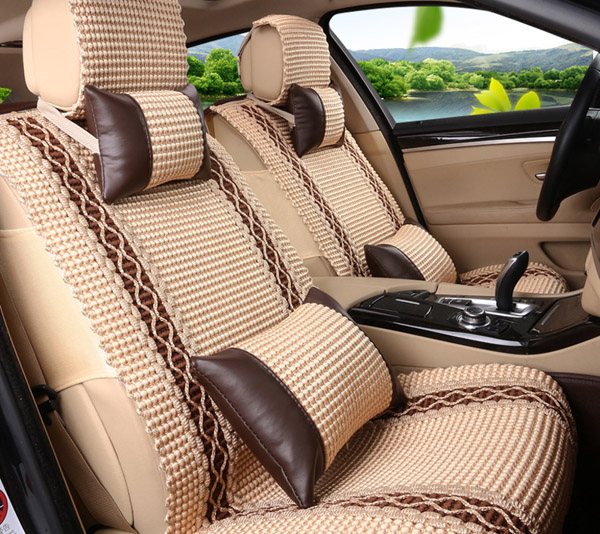 Чехлы для авто из льна