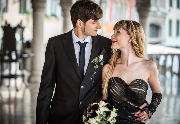 черно-белая свадьба 5