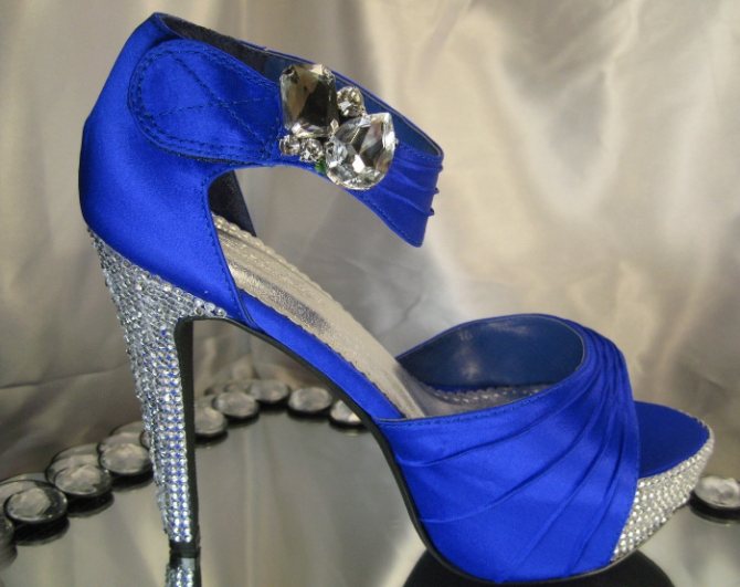 цвет туфель под свадебное платье