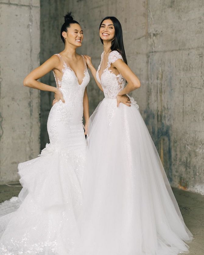 Цвета свадебных платьев 2022: основные тренды 3