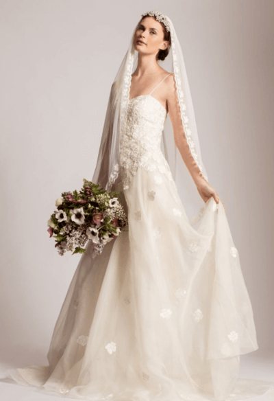 цветные свадебные платья фото