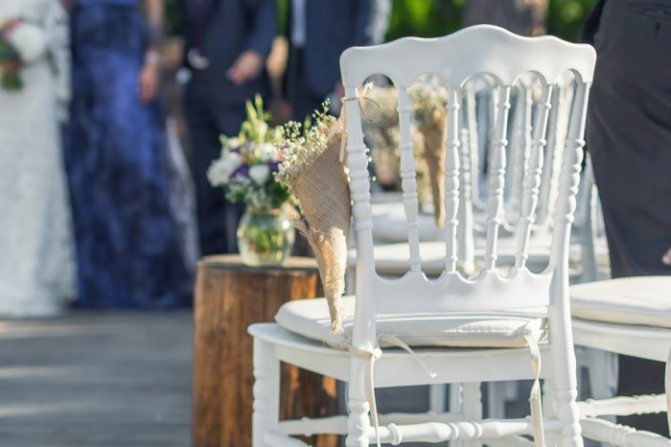 Декор стульев