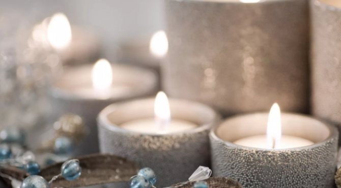 делаем свадебные свечи