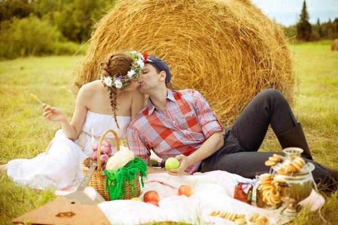 деревенская свадьба