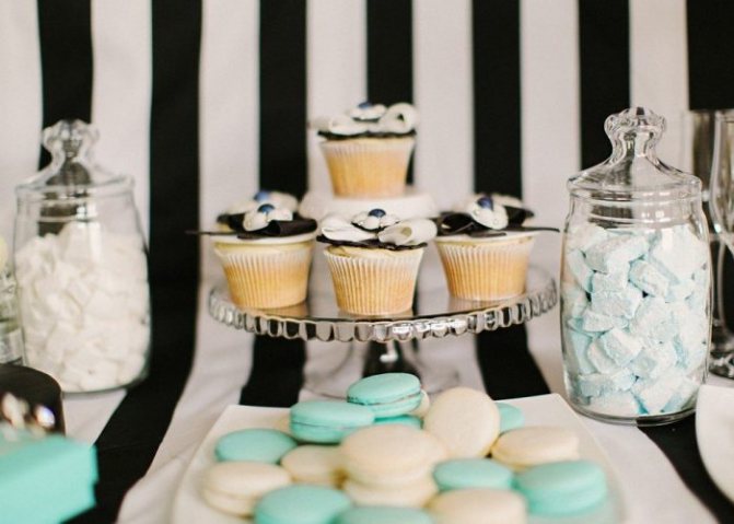 девичник в стиле Тиффани 5