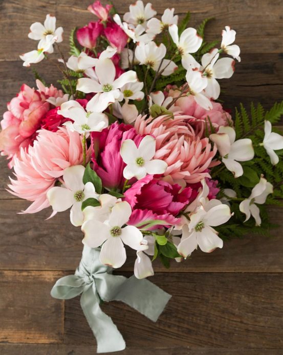 Длинный вариант букета