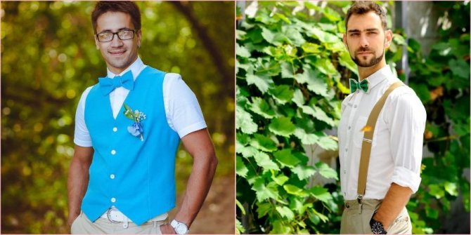 Для модного образа мужчины используйте яркие аксессуары